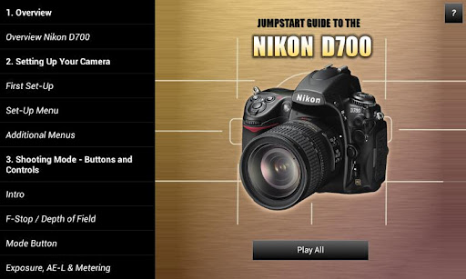 Guide to Nikon D700