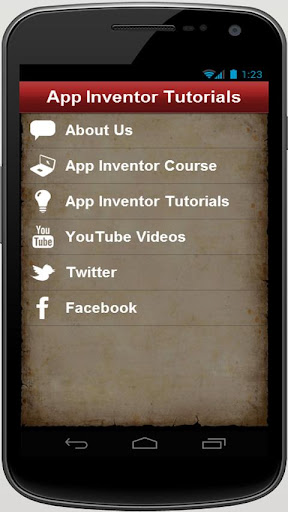 App Inventor Tutorials