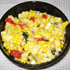 Corn Off the Cob Salad