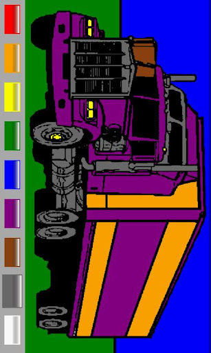 Ad free Trucks Coloring Book