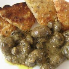 Mushrooms in Cognac Herb Sauce