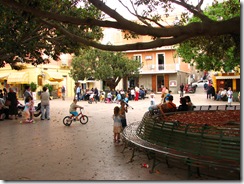 La plaça del centre