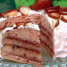 Strawberry Creme Cake