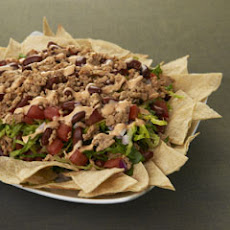Buffalo Ranch Nacho Salad
