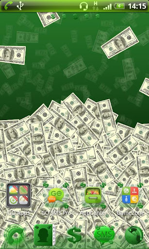 Go Launcher EX Theme Dollar