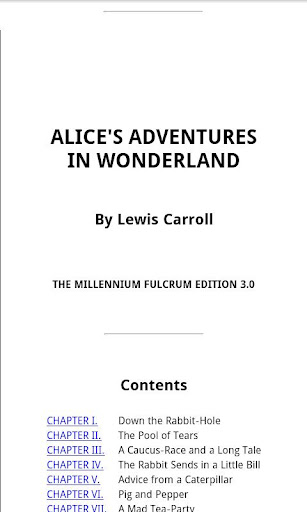 Alice in Wonderland