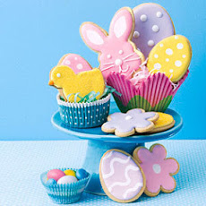 Pecan Shortbread Easter Cookies
