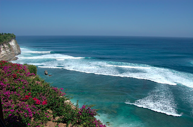 Uluwato beach view from the Villa Istana