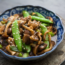 Sweet and Spicy Mushroom Stir Fry