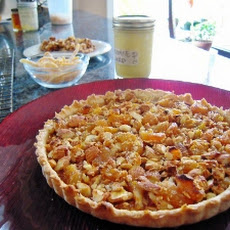 Almond, Orange, And Dried Apricot Tart