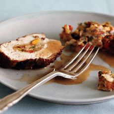 Spiced Matzo-Stuffed Chicken Breasts