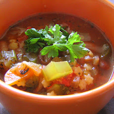 Vegetable Minestrone - Slow Cooker