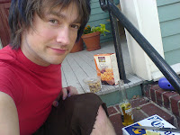 i'm on my porch.  come over for a corona.