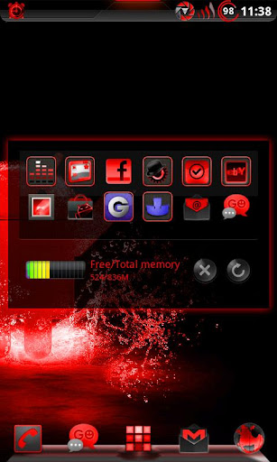 免費下載個人化APP|GOWidget BloodRed ICS - Free app開箱文|APP開箱王