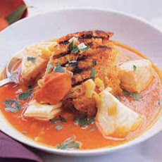 Fish Soup with Bread and Rouille
