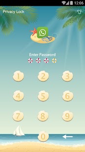 How to install AppLock Theme - Beach 1.2 apk for pc