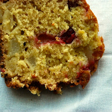 Pear and Cranberry Cake
