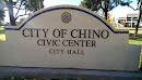 Chino Civic Center Sign
