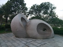 民歌湖雕塑