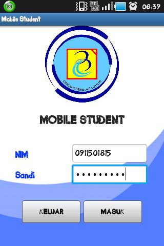 Mobile Student FTI Budi Luhur
