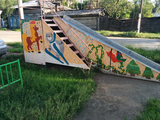Street Art For Children In Irkutsk