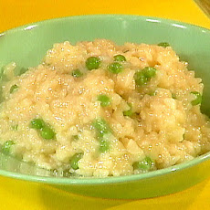 Risi e Bisi -- Italian style rice and peas