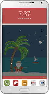 How to install Tropical Christmas Kustom LWP 2.0 mod apk for bluestacks