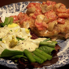 Supremes De Volaille Queen Elizabeth (Stuffed Chicken Breasts)