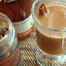 Hot Buttered Apple Cider with Rum