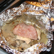 Foil-Pack Chicken & Mushroom Dinner