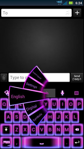 免費下載個人化APP|GO Keyboard Girly Neon Theme app開箱文|APP開箱王