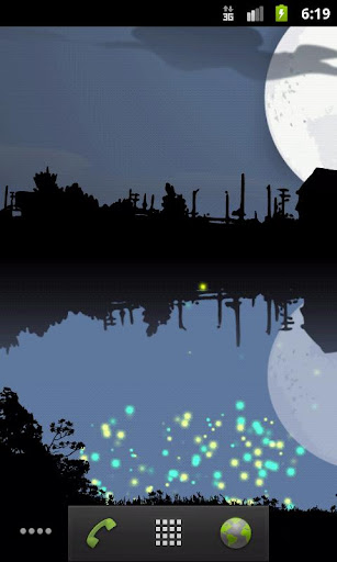 Fireflies Live Wallpaper