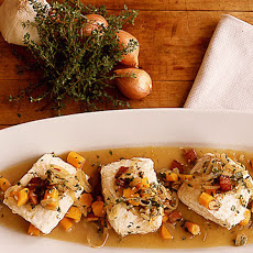 Halibut a la Barigoule