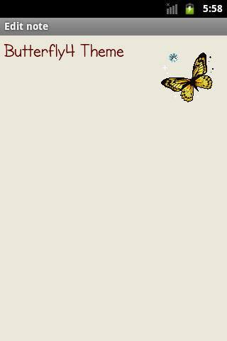 Butterfly4Theme