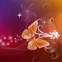 Butterfly 3D Live Wallpaper mobile app icon