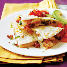 Shrimp and Bacon Quesadillas