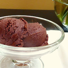 Chocolate Cardamom Sorbet
