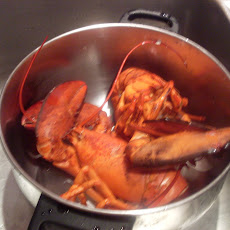 Lobster Pasta Greek Style 