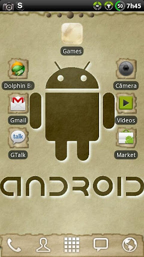 Theme Paperoid GO Launcher EX