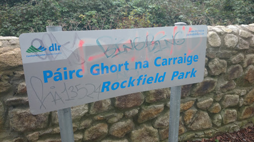 Rockfield Park Sign