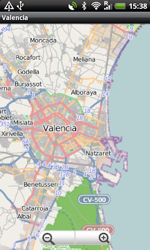 Valencia Street Map