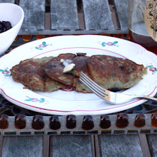 Blueberry Cornmeal Pancakes