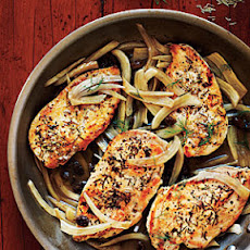 Chicken with Italian Sweet-Sour Fennel