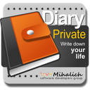 Private DIARY mobile app icon