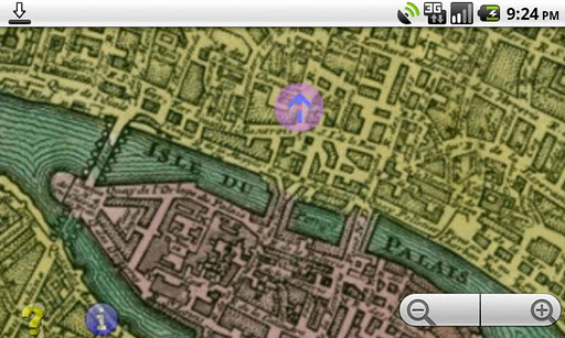 Offline GPS Paris 1760