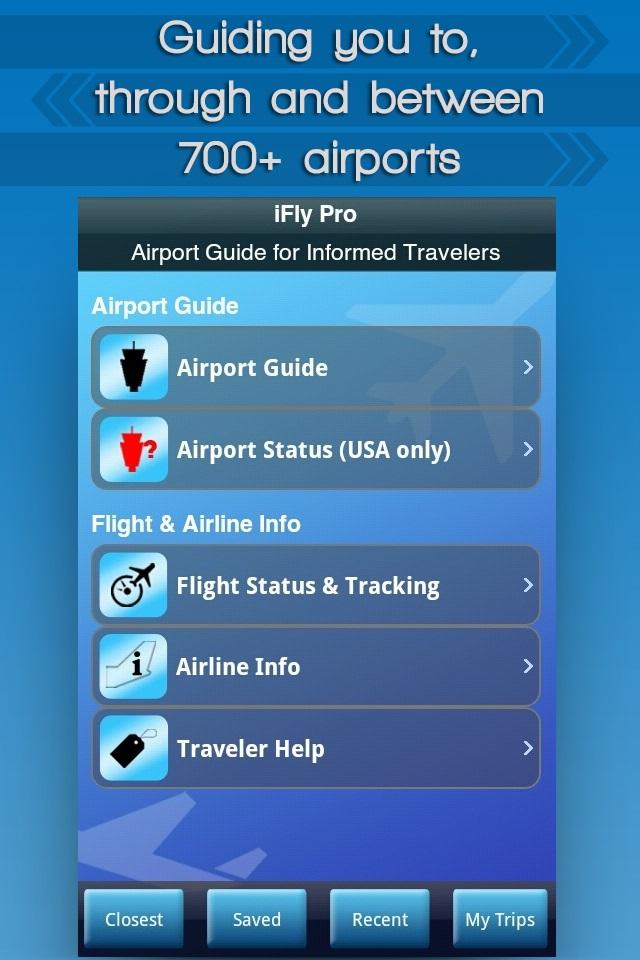 Android application iFly Pro Airport Guide screenshort