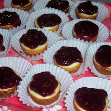 Two Bite Wildberry Cheesecakes