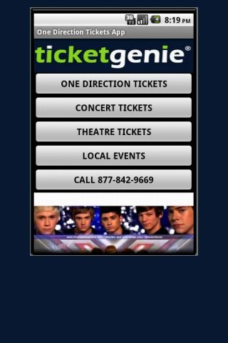 One Direction Tickets