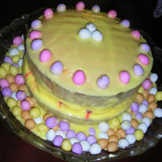 Raspberry & Lemon Spring / Easter Cake