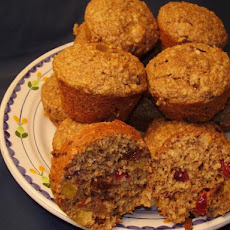 Oat Bran Muffins With Dried Fruit